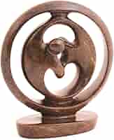 ＊　アフリカ　ショナ彫刻　＊ ショナ族の親指吸盤彫刻 ジンバブエ - Etsy 日本